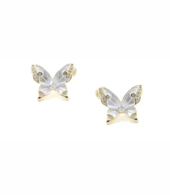 Metallic earrings