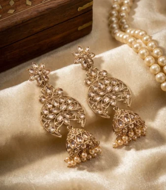 Chandbali Jhumkas
